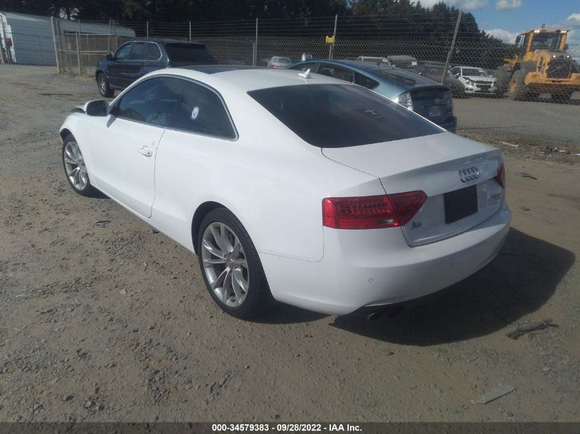 2013 AUDI A5 PRESTIGE WAUVFAFR2DA034521
