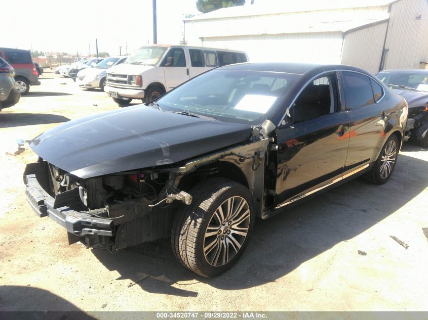 2014 KIA CADENZA PREMIUM KNALN4D78E5120486