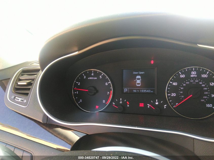 2014 KIA CADENZA PREMIUM KNALN4D78E5120486