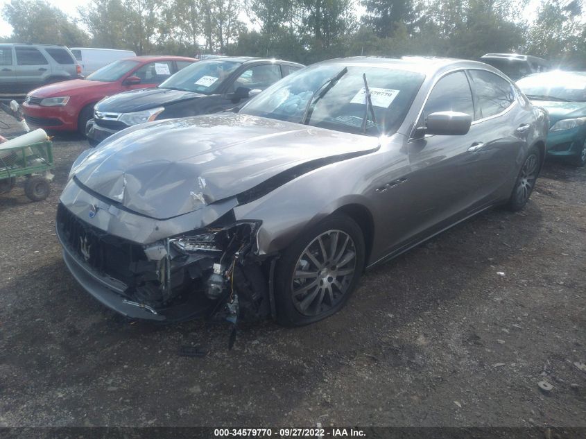 2014 MASERATI GHIBLI S Q4 ZAM57RTA0E1091620