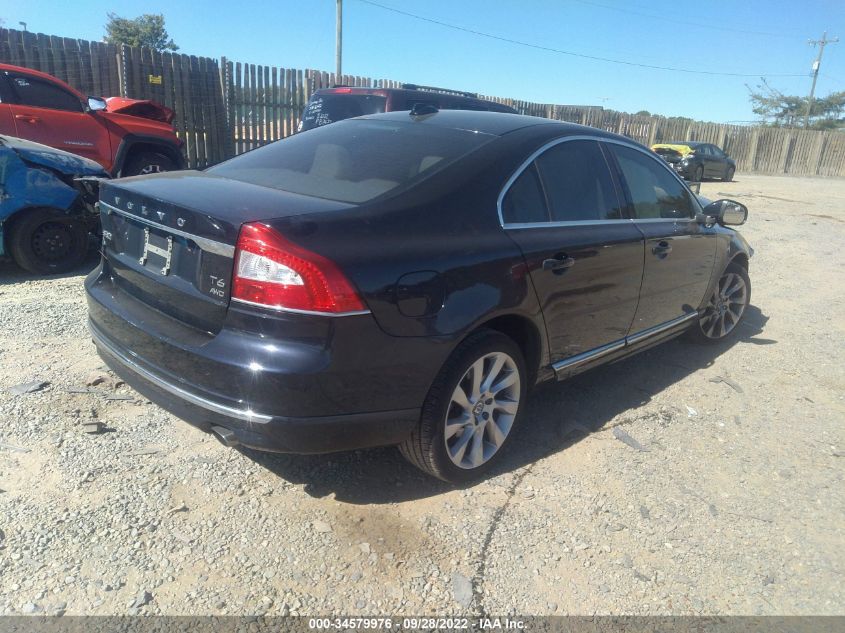 2015 VOLVO S80 T6 YV1902MKXF1190451