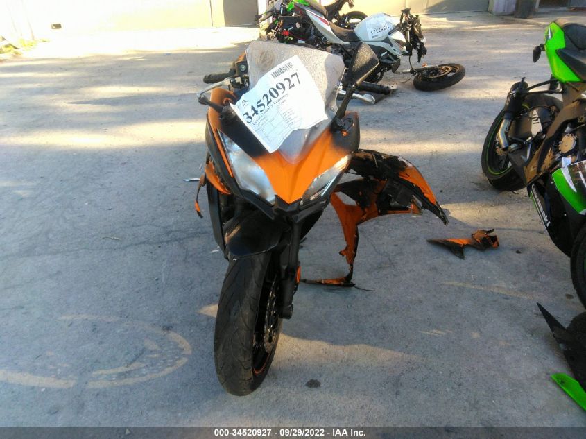2019 KAWASAKI EX650 F JKAEXEK17KDA34062