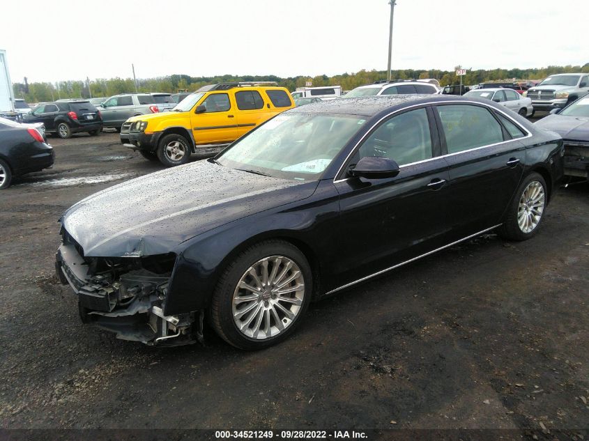 2013 AUDI A8 L 4.0L WAUR2AFD8DN014705