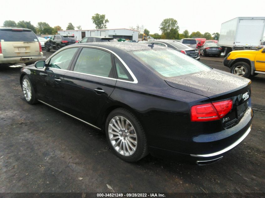 2013 AUDI A8 L 4.0L WAUR2AFD8DN014705