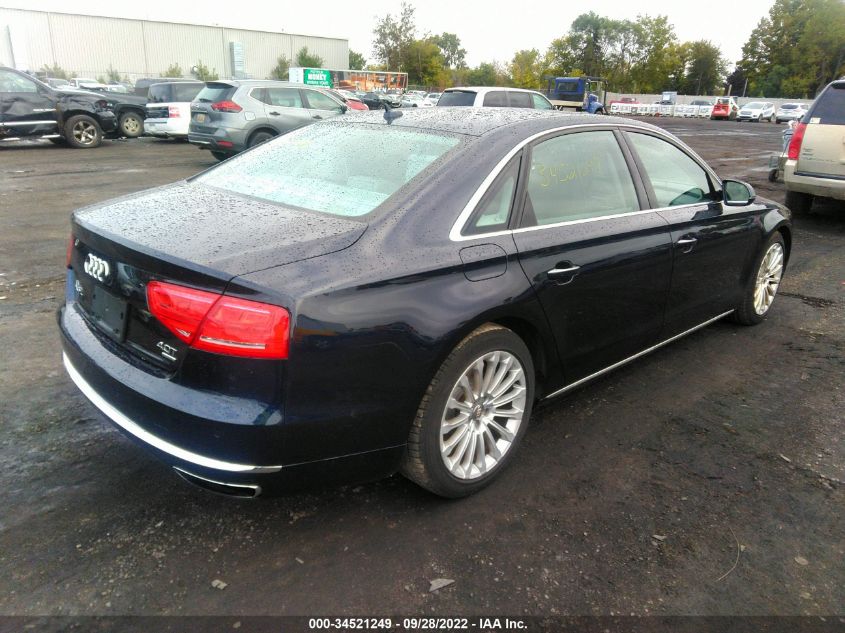 2013 AUDI A8 L 4.0L WAUR2AFD8DN014705