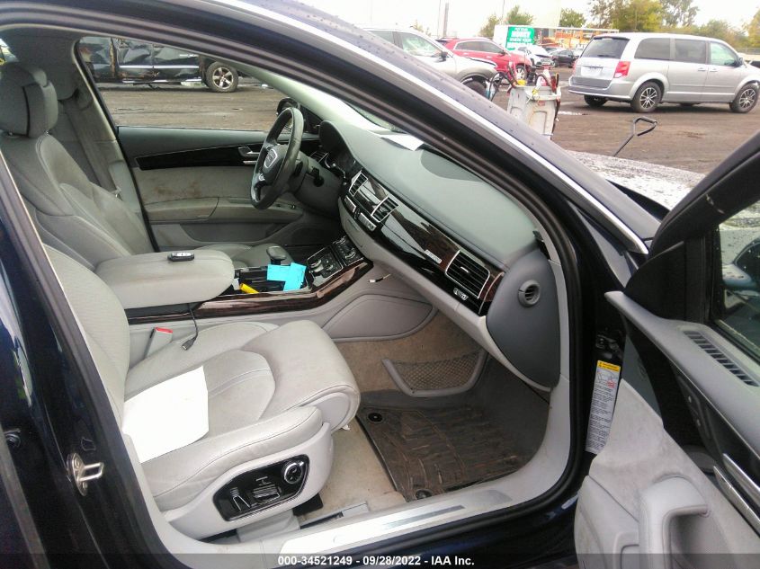 2013 AUDI A8 L 4.0L WAUR2AFD8DN014705