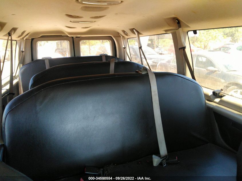 2013 FORD ECONOLINE WAGON XL/XLT 1FBNE3BL3DDA11125