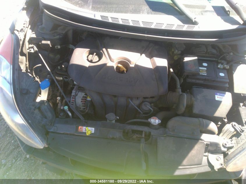 2013 HYUNDAI ELANTRA COUPE GS KMHDH6AE6DU014731