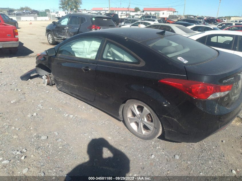 2013 HYUNDAI ELANTRA COUPE GS KMHDH6AE6DU014731