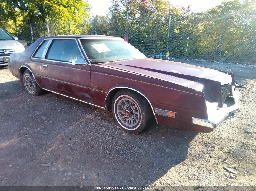 2A3BY62J2BR139290 CHRYSLER IMPERIAL Photo 1