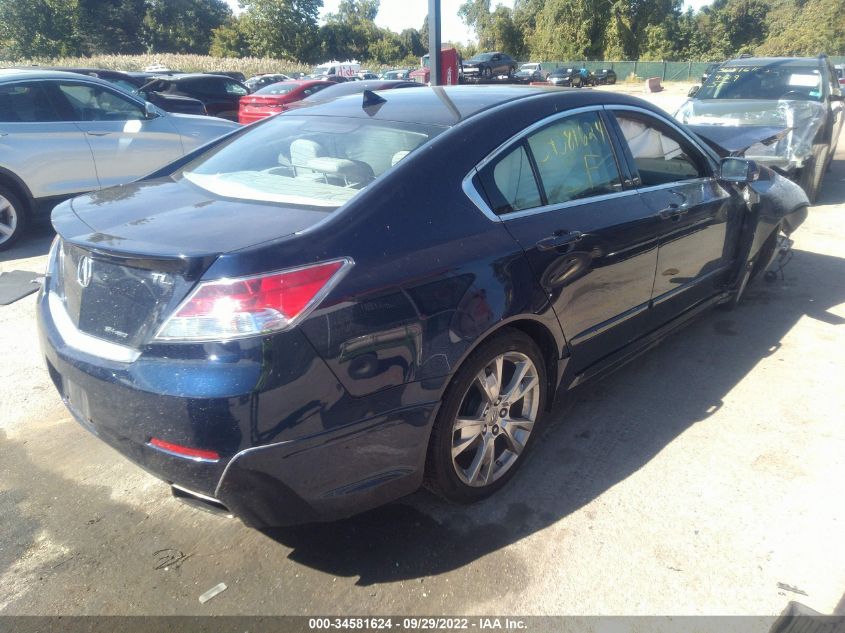 2014 ACURA TL ADVANCE 19UUA9F76EA001700