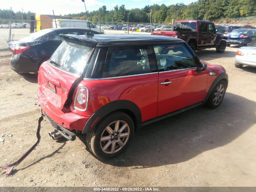 2013 MINI COOPER HARDTOP S WMWSV3C54DT395059
