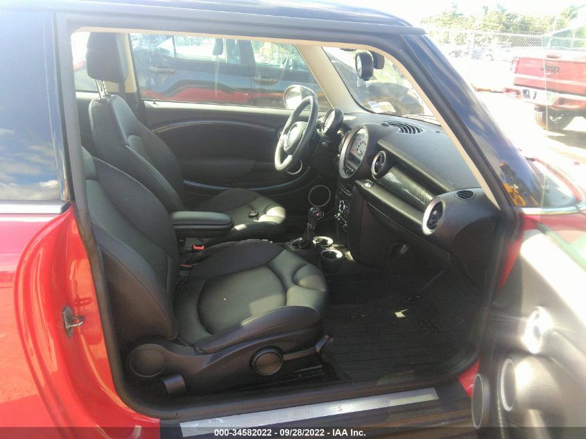 2013 MINI COOPER HARDTOP S WMWSV3C54DT395059