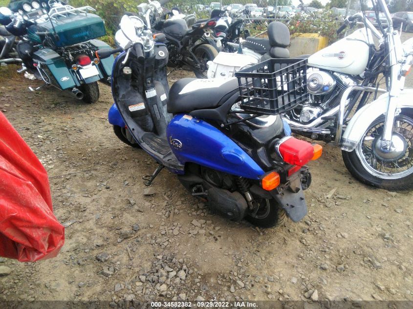 2008 YAMAHA YJ125 LPRSE13Y48A542297