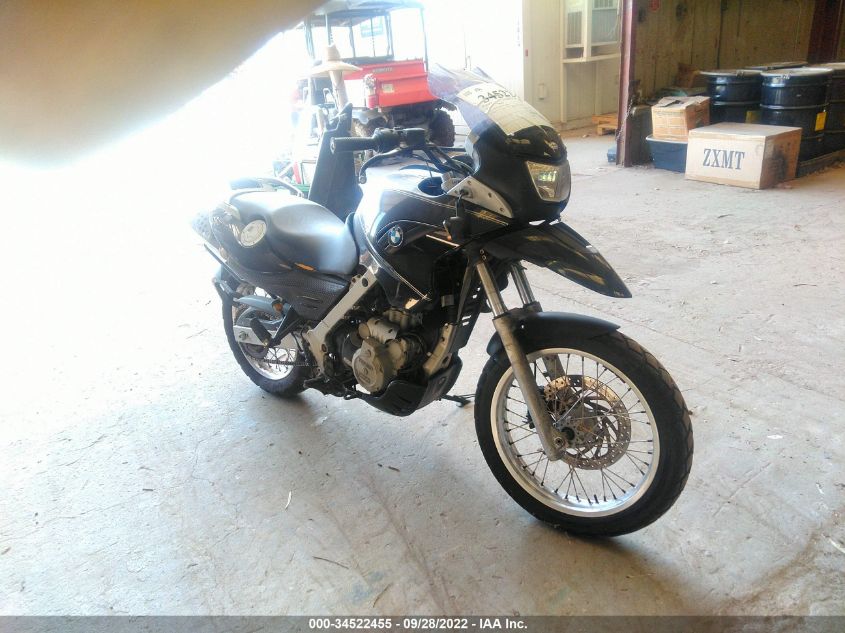 2007 BMW F650 GS WB10185A27ZL43019