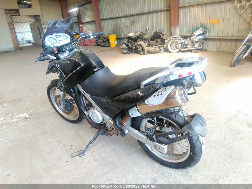 2007 BMW F650 GS WB10185A27ZL43019