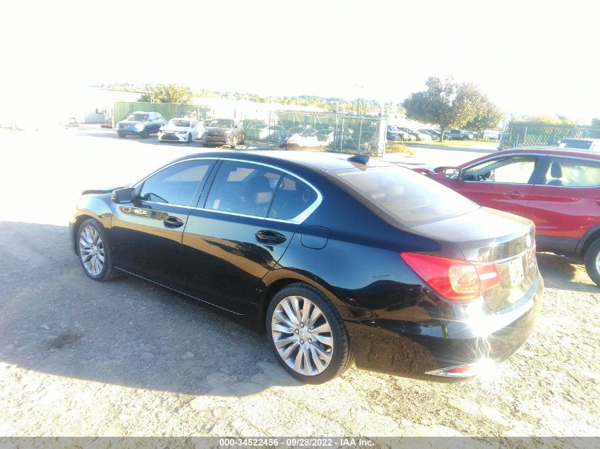 2014 ACURA RLX TECH PKG JH4KC1F51EC001235
