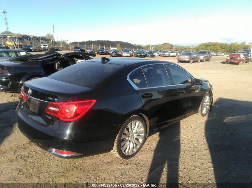 2014 ACURA RLX TECH PKG JH4KC1F51EC001235