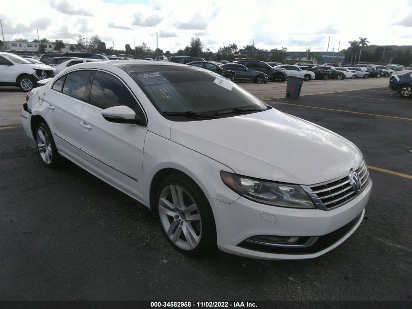 2013 VOLKSWAGEN CC LUX WVWRP7AN1DE508931