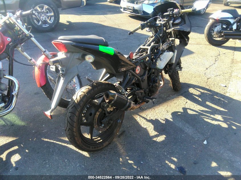 2008 KAWASAKI EX250 J JKAEXMJ138DA01015