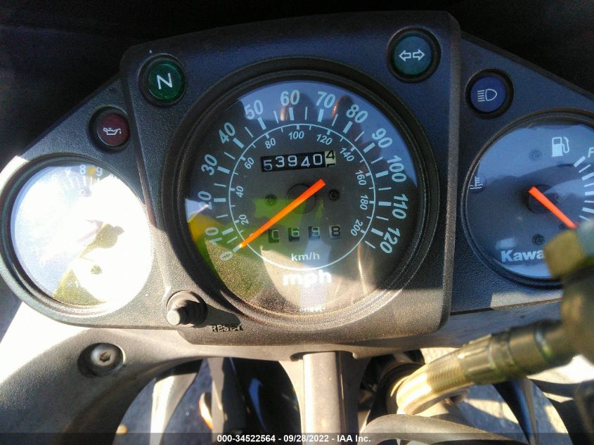 2008 KAWASAKI EX250 J JKAEXMJ138DA01015