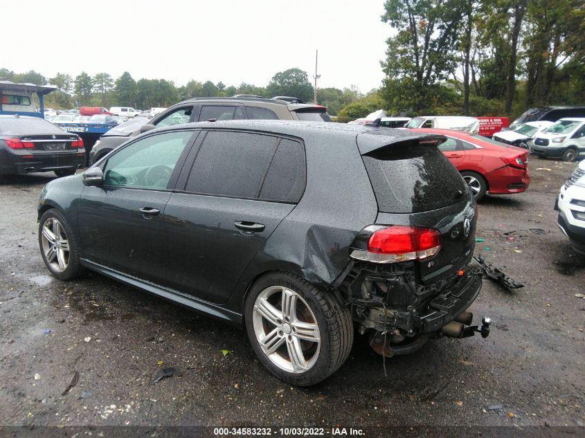 2013 VOLKSWAGEN GOLF R W/SUNROOF & NAVI WVWPF7AJ2DW057526