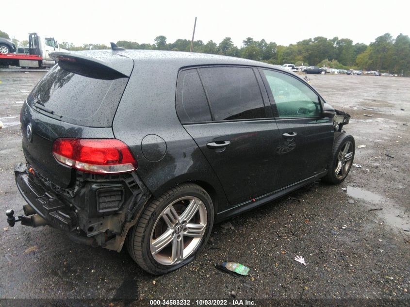 2013 VOLKSWAGEN GOLF R W/SUNROOF & NAVI WVWPF7AJ2DW057526