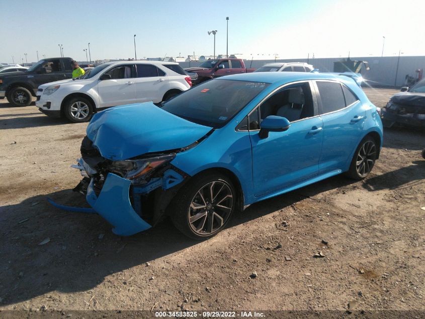 2022 TOYOTA COROLLA HATCHBACK XSE JTNA4MBE1N3158180