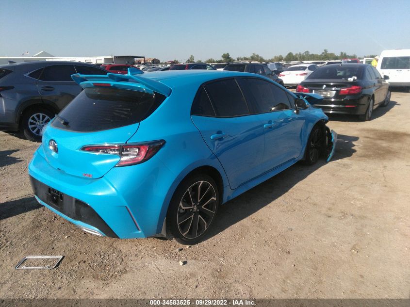 2022 TOYOTA COROLLA HATCHBACK XSE JTNA4MBE1N3158180