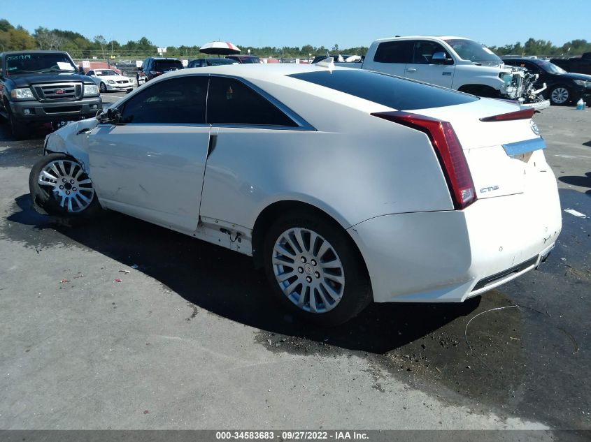 2014 CADILLAC CTS COUPE 1G6DA1E39E0100616