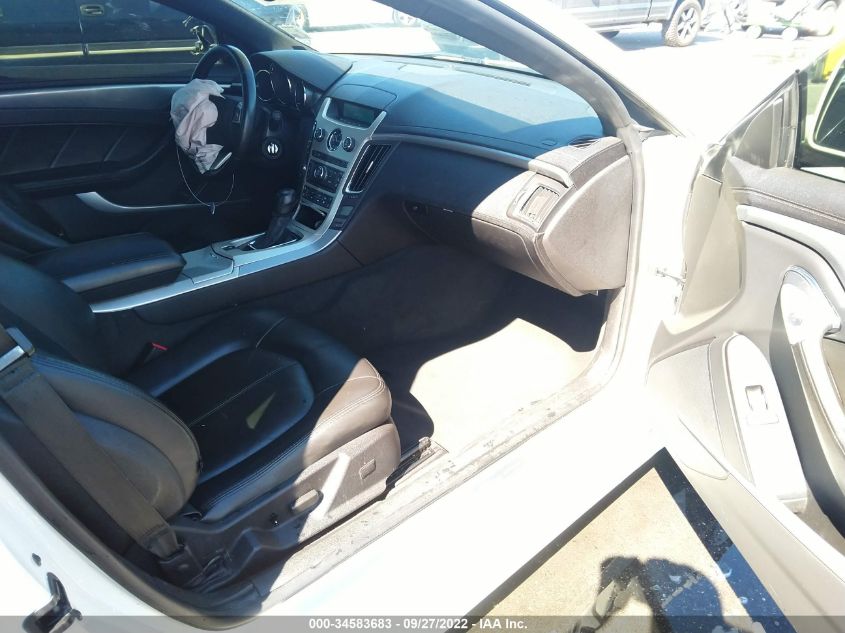 2014 CADILLAC CTS COUPE 1G6DA1E39E0100616