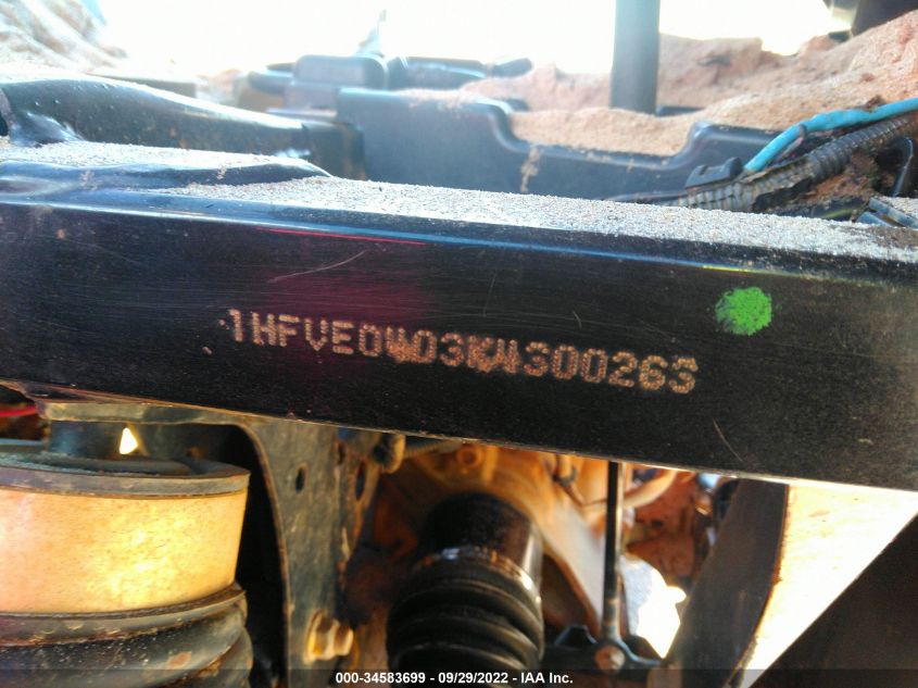 2019 HONDA SXS1000 M5 1HFVE0403K4300263