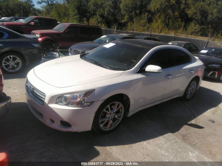 2014 NISSAN MAXIMA 3.5 S/3.5 SV - 1N4AA5APXEC482563