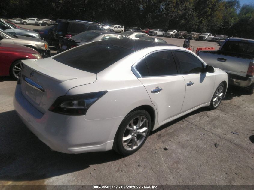 2014 NISSAN MAXIMA 3.5 S/3.5 SV - 1N4AA5APXEC482563