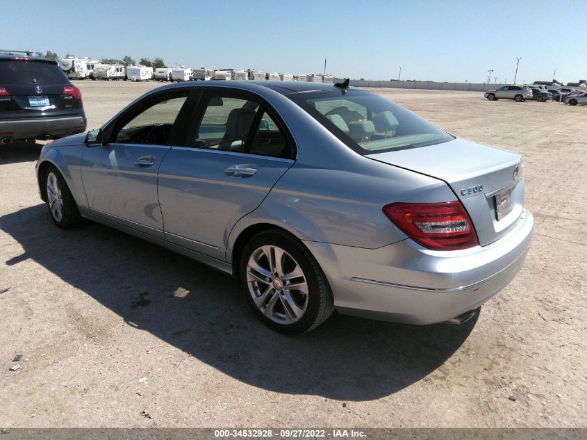 2013 MERCEDES-BENZ C-CLASS C 300 WDDGF8AB7DR253478