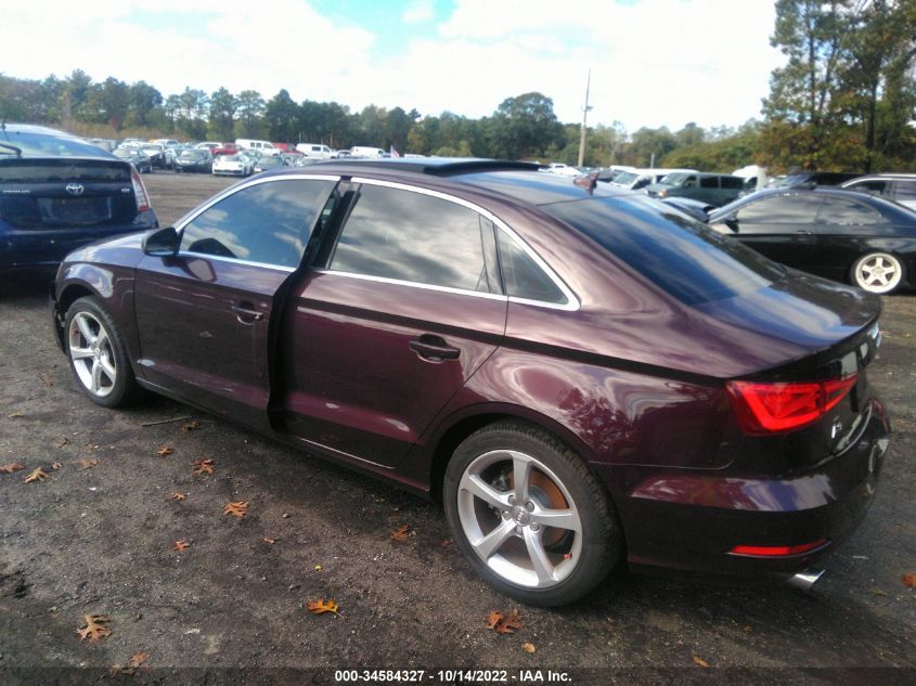 2015 AUDI S3/A3 2.0T PREMIUM WAUBFGFF9F1076179