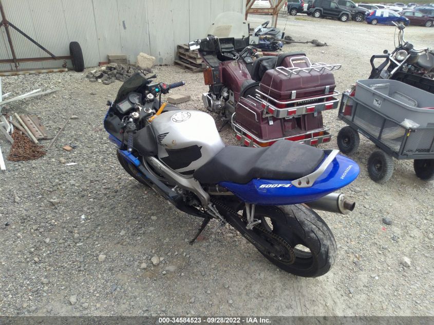 2004 HONDA CBR600 F4 JH2PC350X4M500513