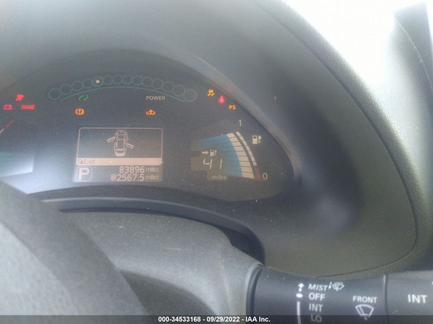 2015 NISSAN LEAF SL 1N4AZ0CP6FC300903