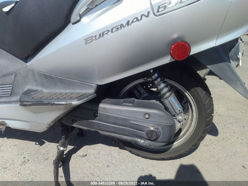 2003 SUZUKI AN650 K3 JS1CP51A432102353