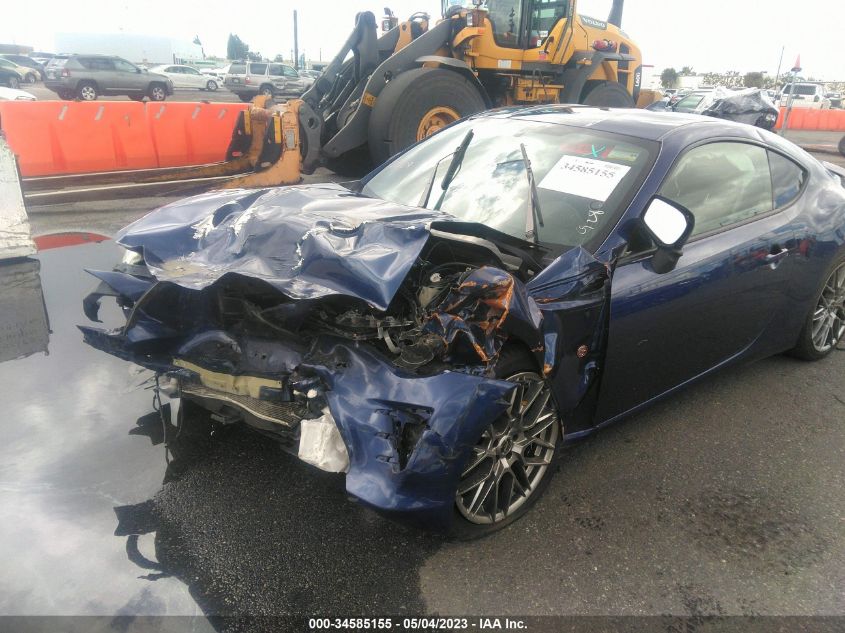 2017 TOYOTA 86 JF1ZNAA14H9709369