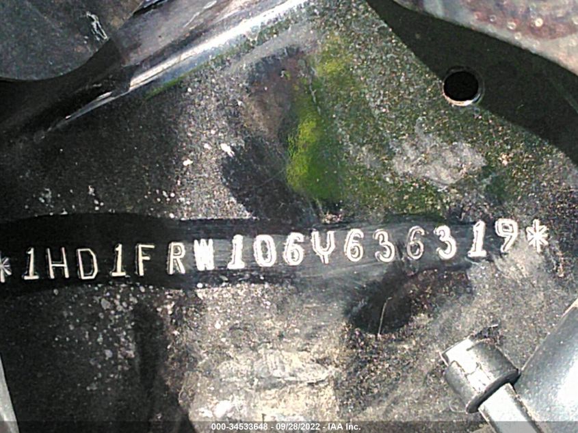 2006 HARLEY-DAVIDSON FLHRCI 1HD1FRW106Y636319