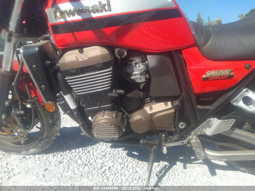 2004 KAWASAKI ZR1200 A JKAZR9A114A036203