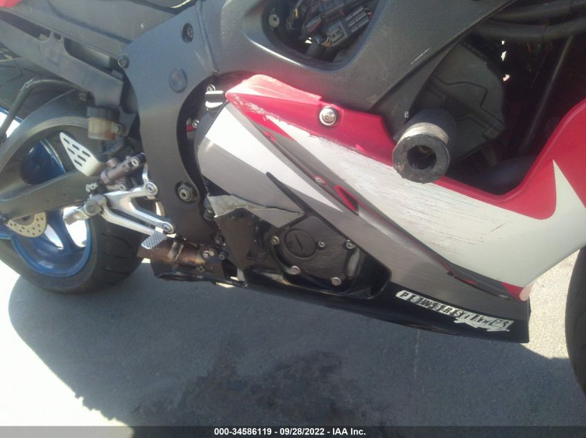 2007 YAMAHA YZFR6 S JYARJ06Y57A007060