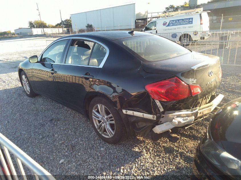 2013 INFINITI G37 SEDAN JOURNEY JN1CV6AP8DM302201