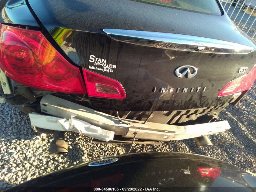 2013 INFINITI G37 SEDAN JOURNEY JN1CV6AP8DM302201