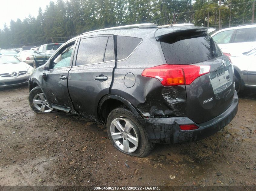 VIN 2T3RFREV8DW113761 2013 TOYOTA RAV4 no.3