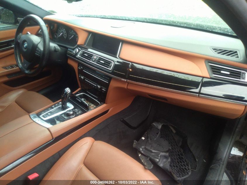 2013 BMW 7 SERIES 750LI XDRIVE WBAYF8C50DD140133