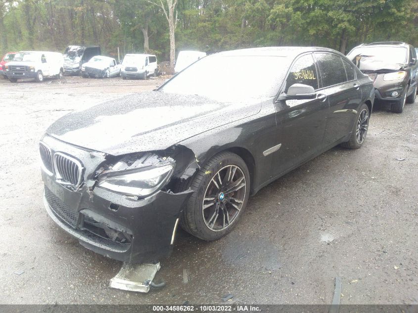 2013 BMW 7 SERIES 750LI XDRIVE WBAYF8C50DD140133