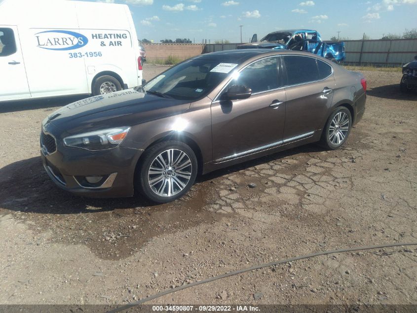 2014 KIA CADENZA PREMIUM KNALN4D76E5124715