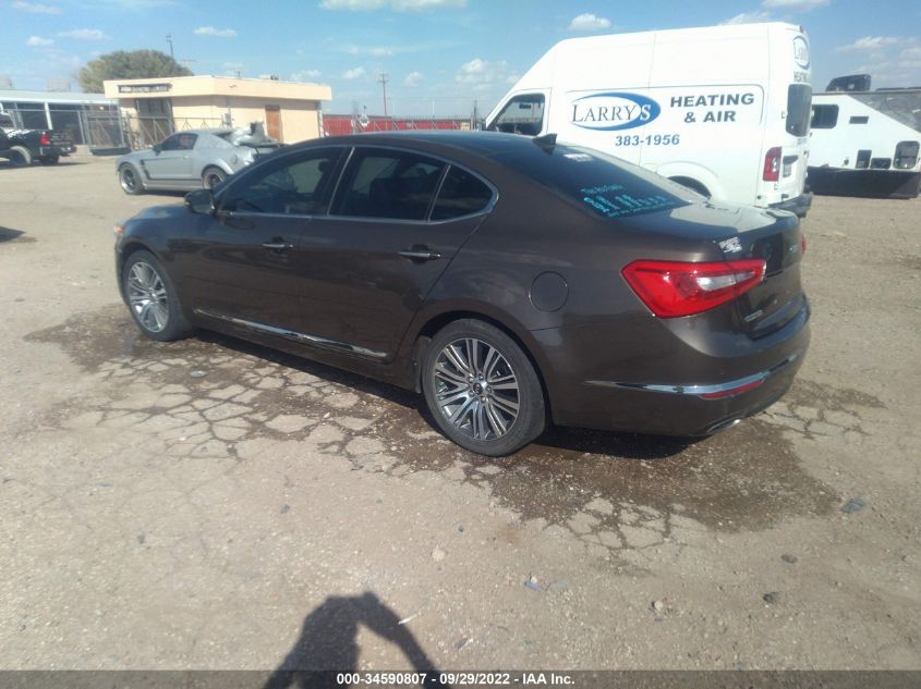 2014 KIA CADENZA PREMIUM KNALN4D76E5124715